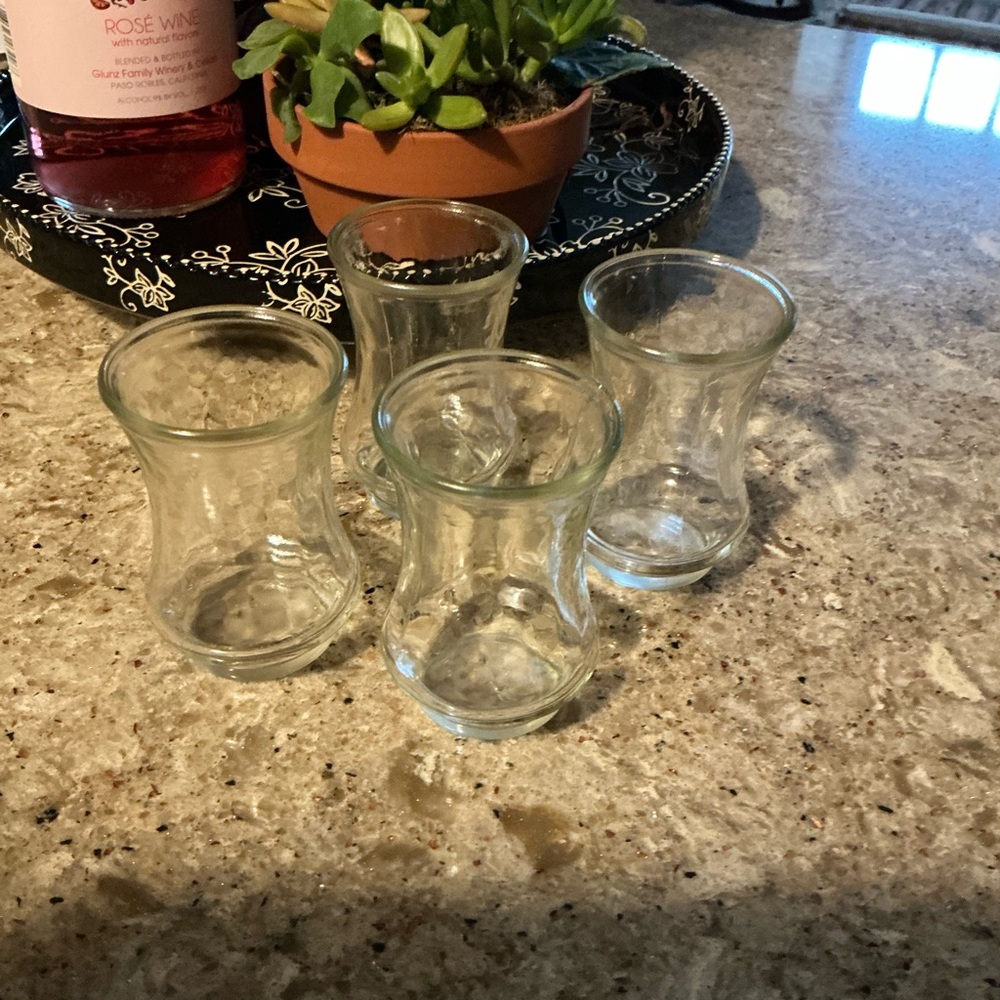 LG Wright Jelly jar juice glasses Set of 4 - Picture 2 of 3